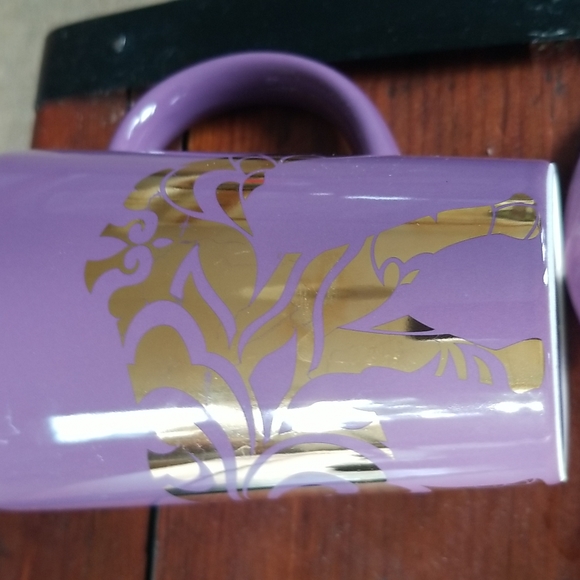 - David's Tea mug with infuser.  Metallic elephant - Picture 3 of 5